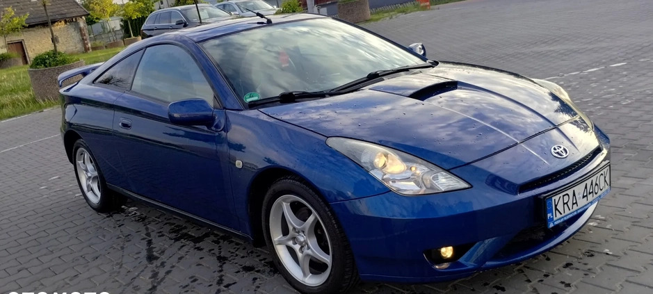 Toyota Celica cena 18900 przebieg: 222000, rok produkcji 2003 z Słomniki małe 172